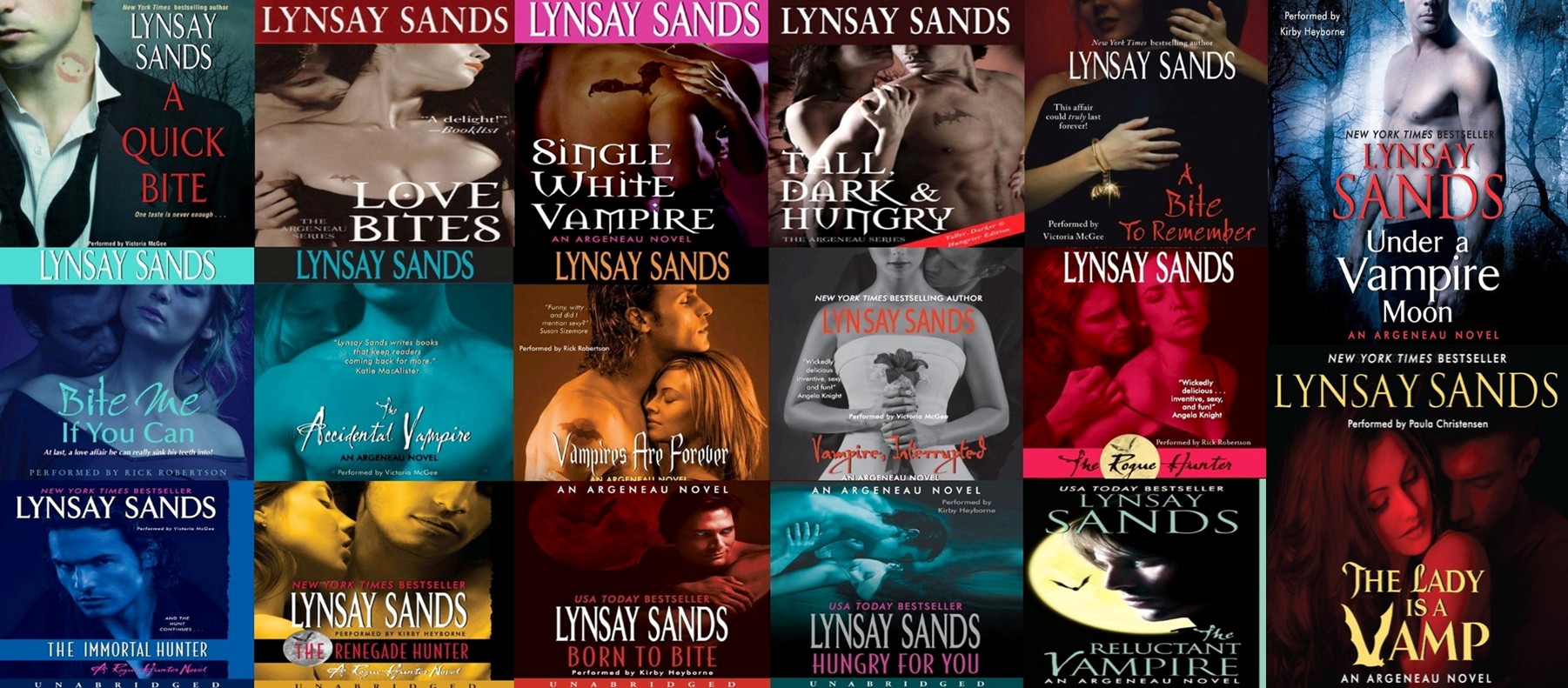 9'` Argeneau Vampires Series `':